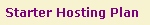 Starter Hosting Plan